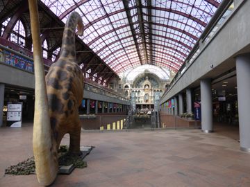 Railway station, main hall