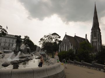 Other church with fountain