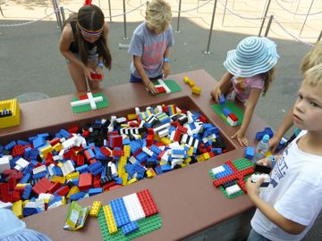 Lego for kinds before attractions