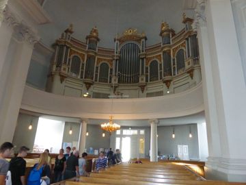 Inside the cathedral