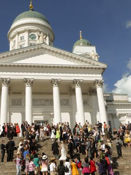 Wedding in the cathedral