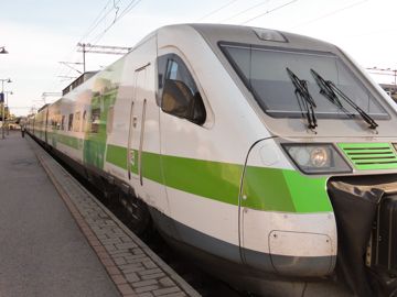 The intercity train