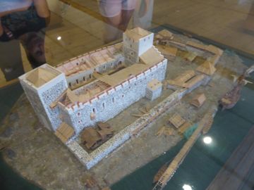 Models of history's castle construction