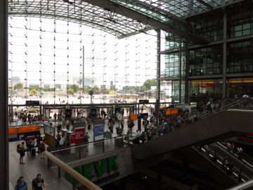 Train station Berlin Hauptbahnhof