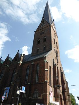 Church in the center