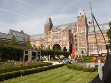 Garden of the museum