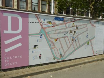 Map of Delft