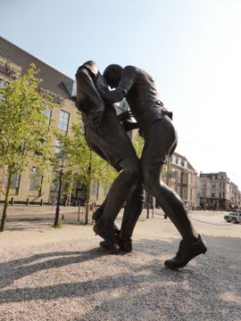 Headbutt Z. Zidane in soccer