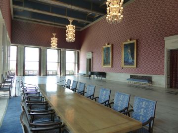 City hall room of meeting