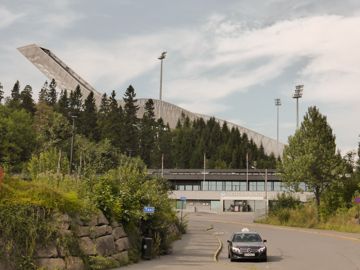 Olympic ski stadium