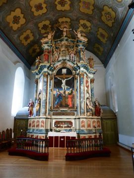 Altar of the church