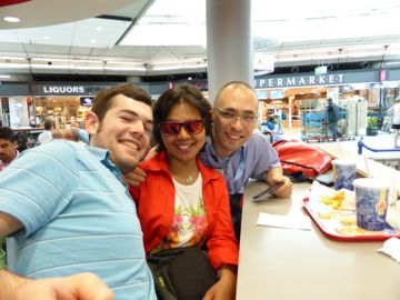 Andhika and Vitor in Amsterdam