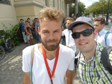 Mark, tour guide for Berlin NewEurope Tour