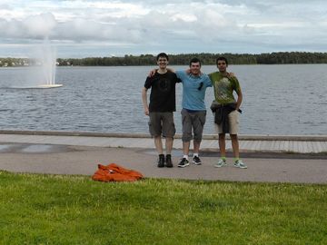 Alessio and Emilio in Mora