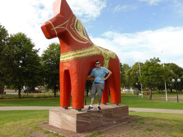 Famous Dalecarlian horse