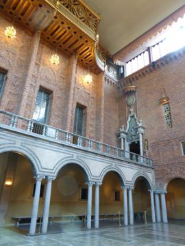 Main hall of the city hall