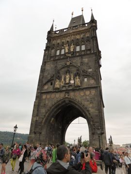 Tower of  CHarles bridge