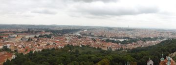 View from Petrin Lookout Tower