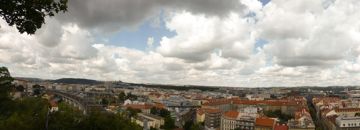 view from National Memorial on the Vtiktor hill