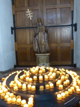 church near the tower