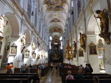 church near the tower