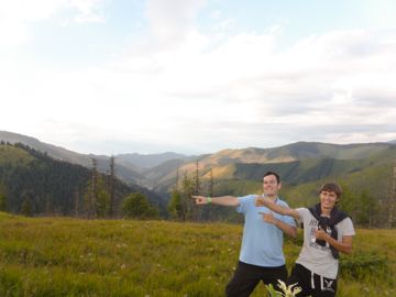 CS Lukas on the mountain near Zvolen