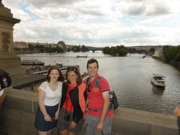 CÃ©cile D. and Anne  D. from France in Praha
