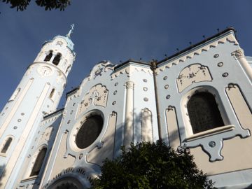Blue church