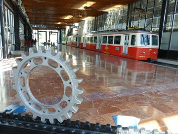 Oldest train station in the mountain