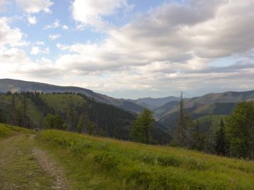Mountain on the road to Zvolen