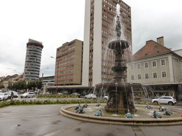 Main fountain