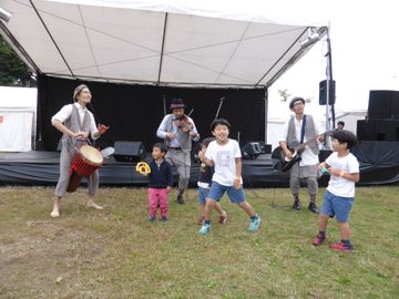 Music festival in Ohori park