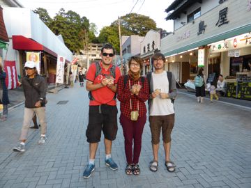 With Julien and Satu