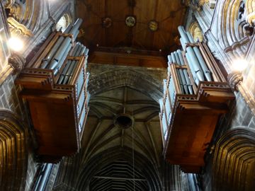 Inside the cathedral