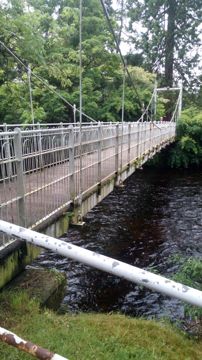 Bridge cross the lock Ness