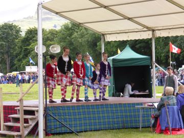 Highland games dance