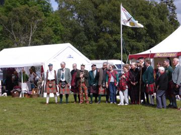 Highland games family
