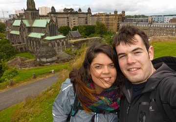 Réjane and Julien — Scotland 2015
