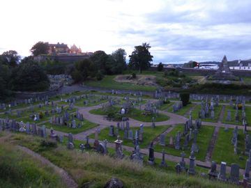 Graveyard dusk (next the castle)