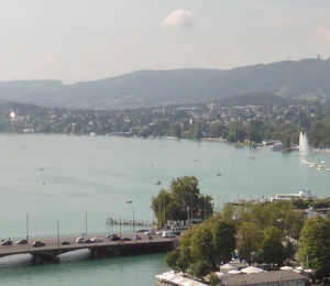 High view of Zurich