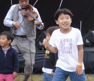 Music festival in Ohori park