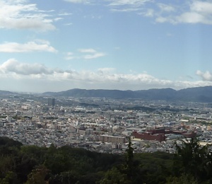 View of Kyoto from Fushimi Inari-taisha