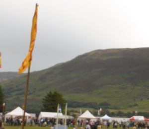 Lochearnhead field of the Highland games