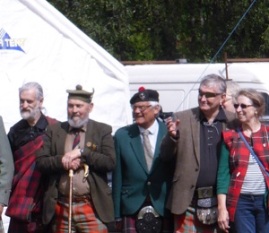 Highland games family